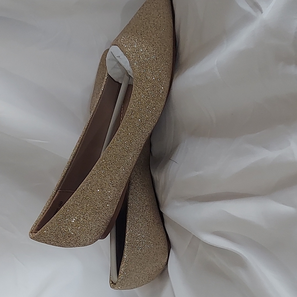 Dream Pairs, shoes brand new, Gold Glitter